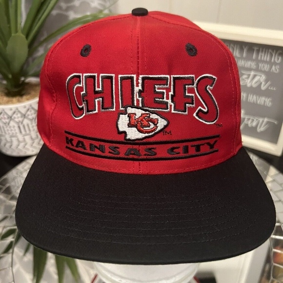 Vintage Kansas City Chiefs NFL SnapBack Hat The Game - Picture 1 of 9